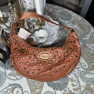Y2k Baby Phat Studded Hobo Bag